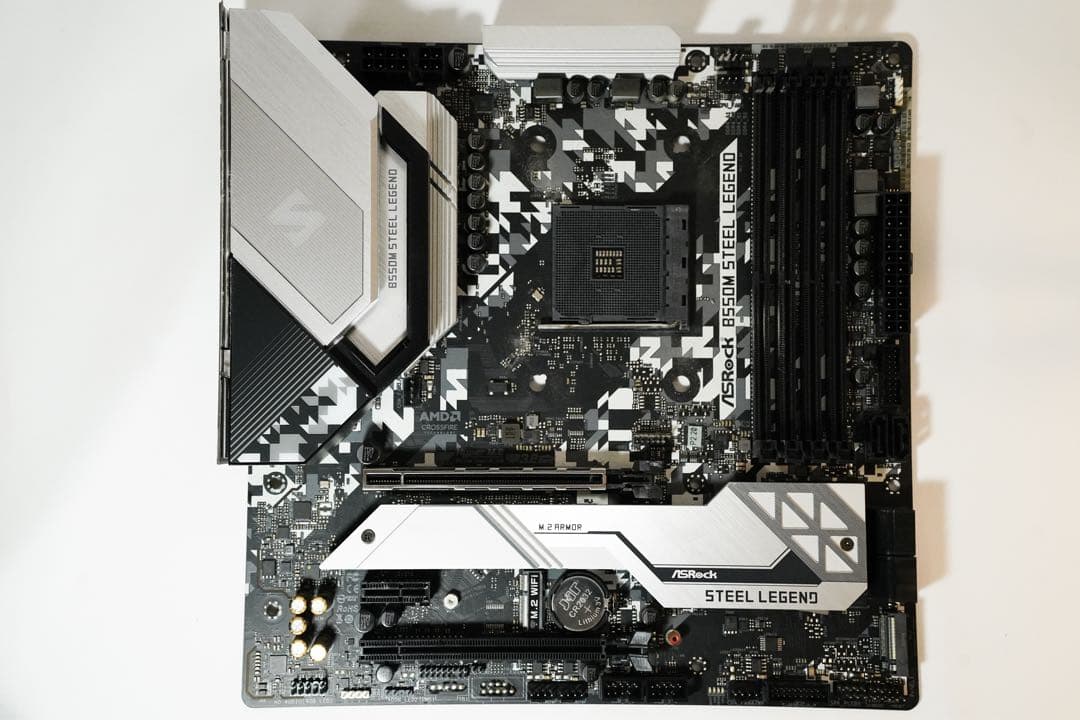 ASRock B550M STEEL LEGEND マザーボード