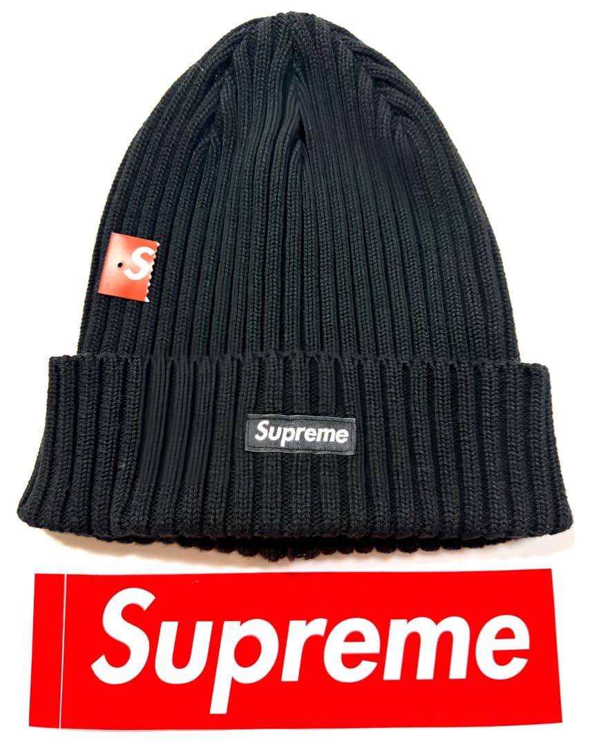 Supreme Overdyed Beanie 黒新品 スモールボックス BTS