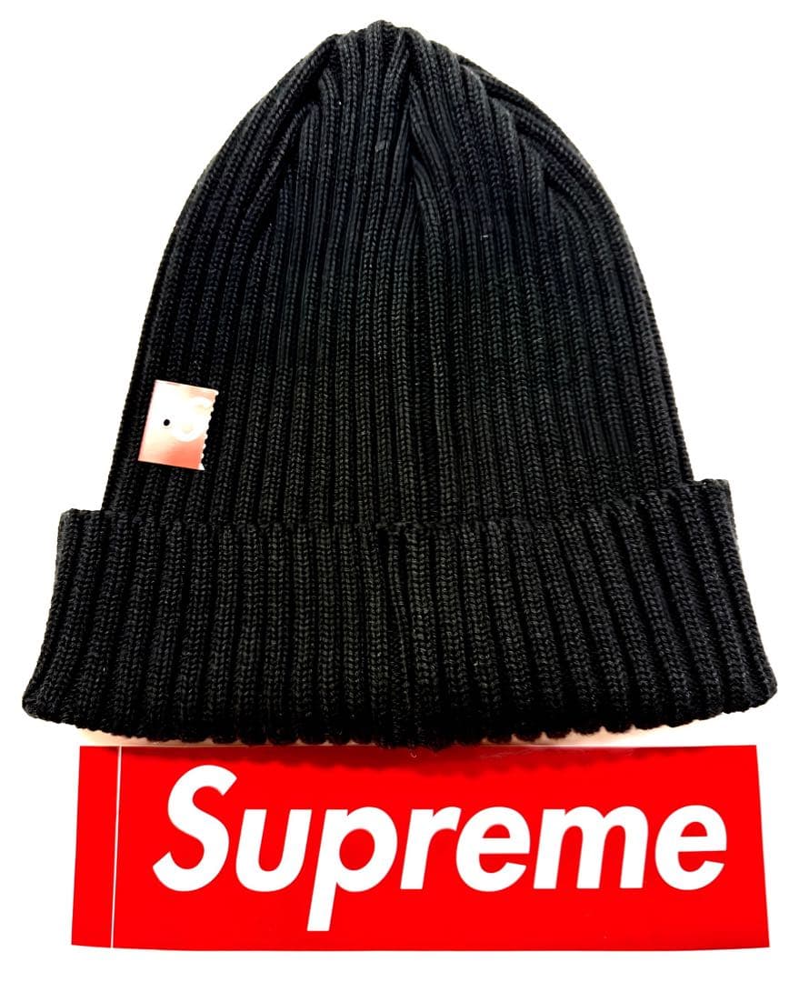 Supreme Overdyed Beanie 黒新品 スモールボックス BTS