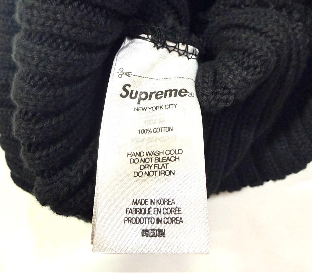 Supreme Overdyed Beanie 黒新品 スモールボックス BTS