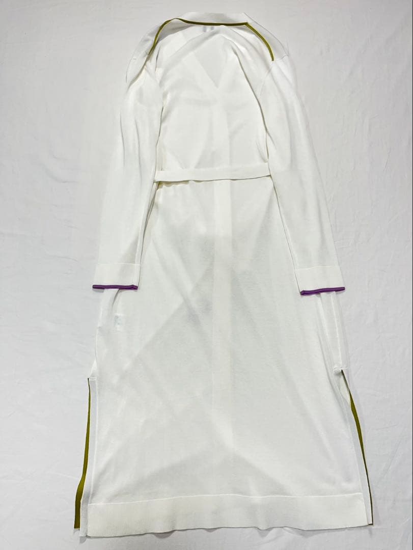 新品✨PS Paul Smith ポールスミス　ロングカーディガン　M ホワイト