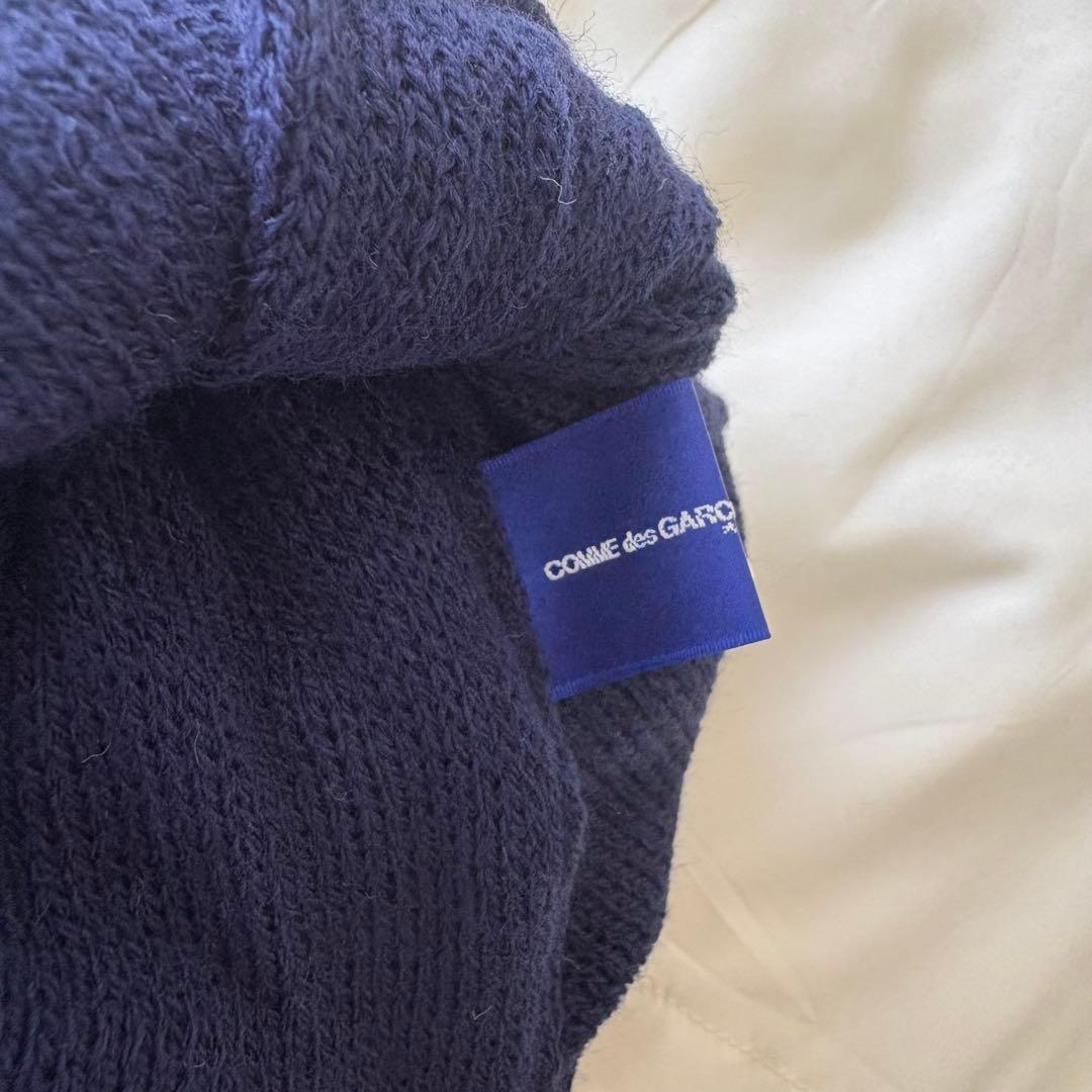 COMME des GARCONS ニット帽 ネイビー