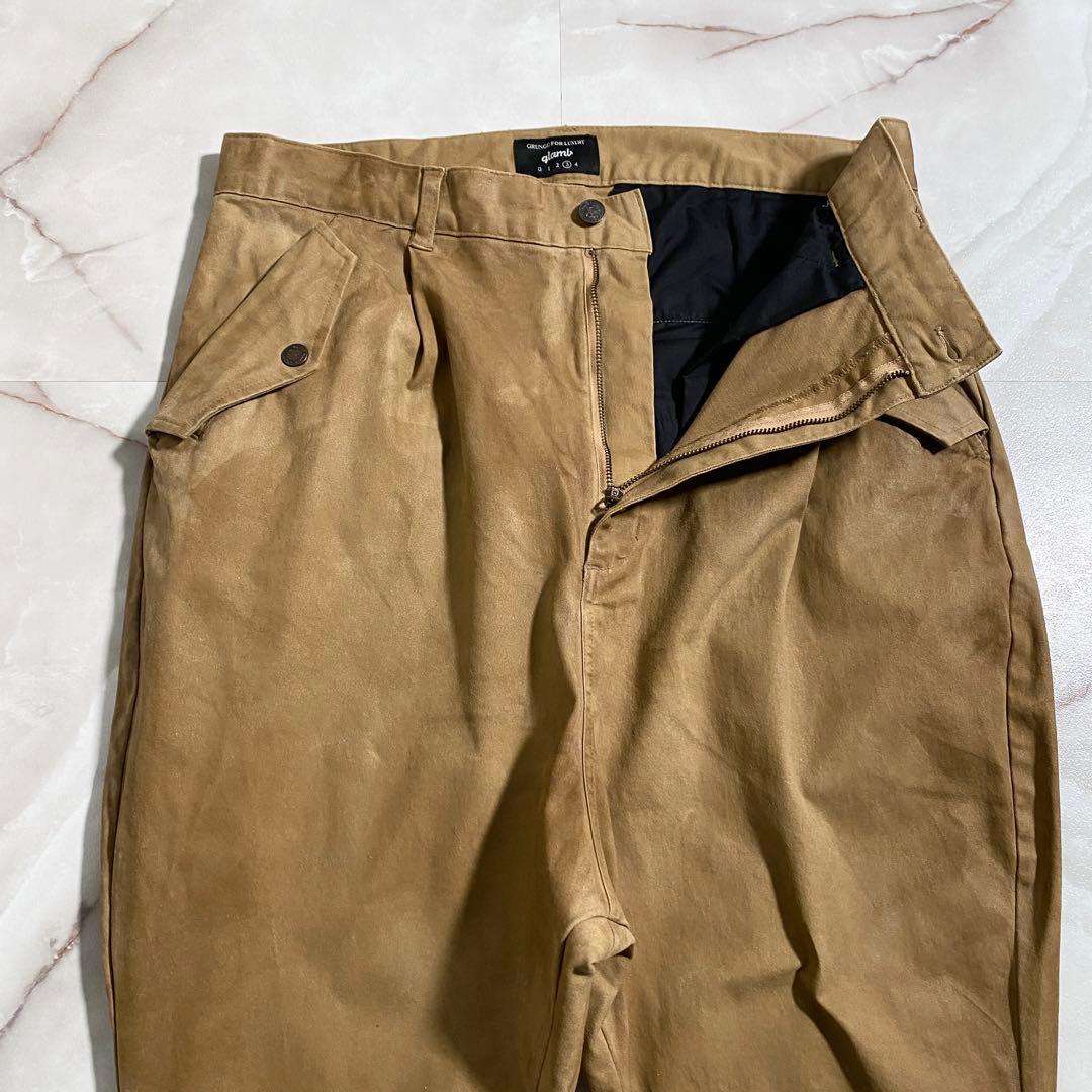 A17480 glamb シモンパラフィンジョッパーズパンツ ベージュ 3