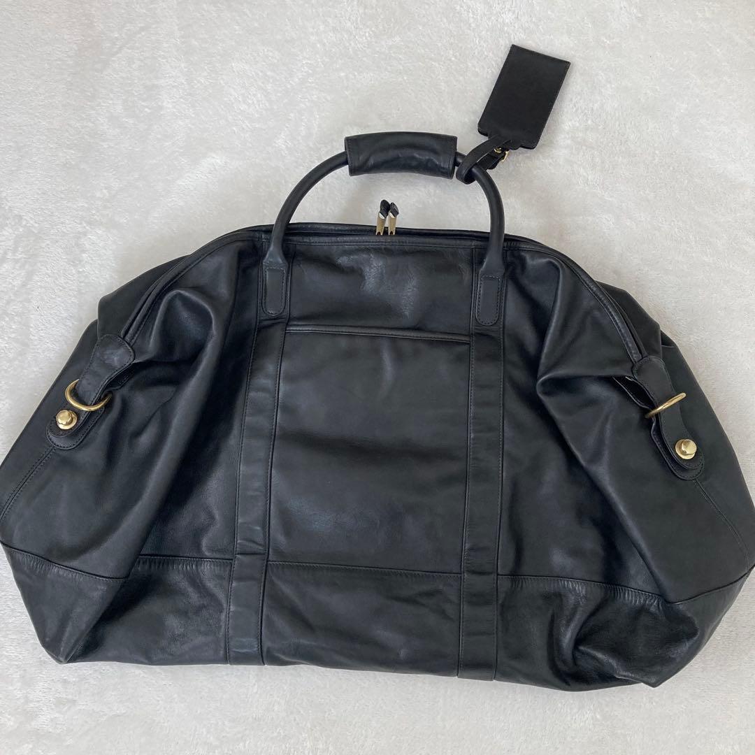 美品 COACH オールドコーチ 大容量ボストンバッグ USA製 ブラック