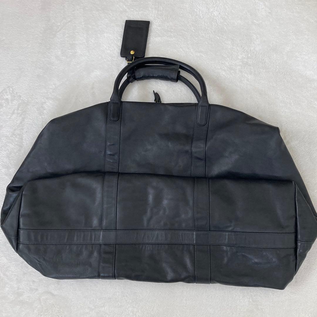 美品 COACH オールドコーチ 大容量ボストンバッグ USA製 ブラック
