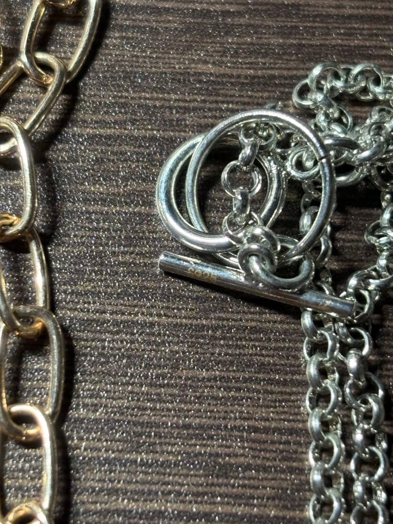 R*い様 藤原樹 ネックレス infaction ピンクゴールド シルバー925