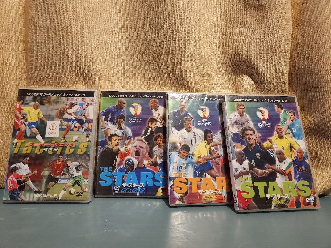 サッカーワールドカップ 2002日韓ワードカップDVDセット