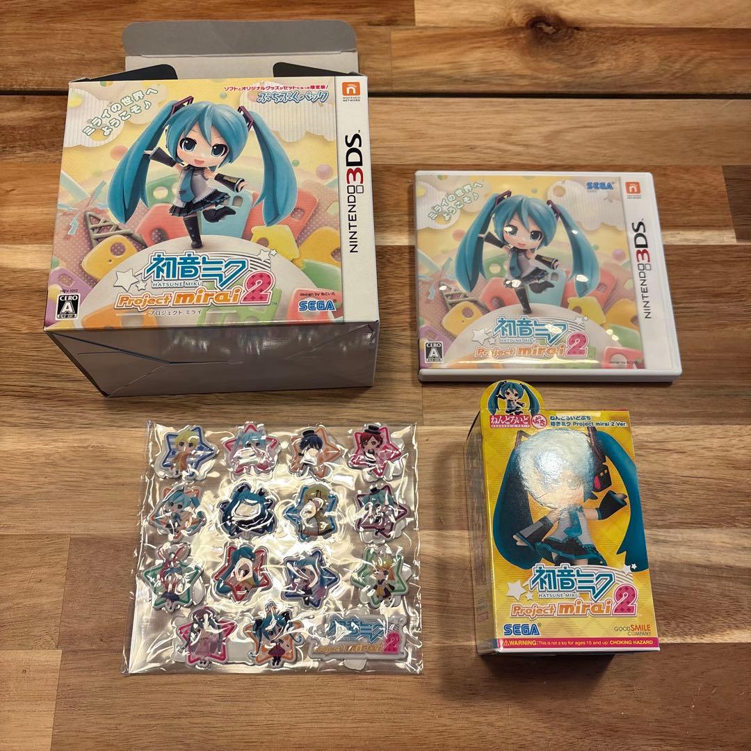 【極美品】初音ミクプロジェクトミライ 2 でらっくす まとめ売り
