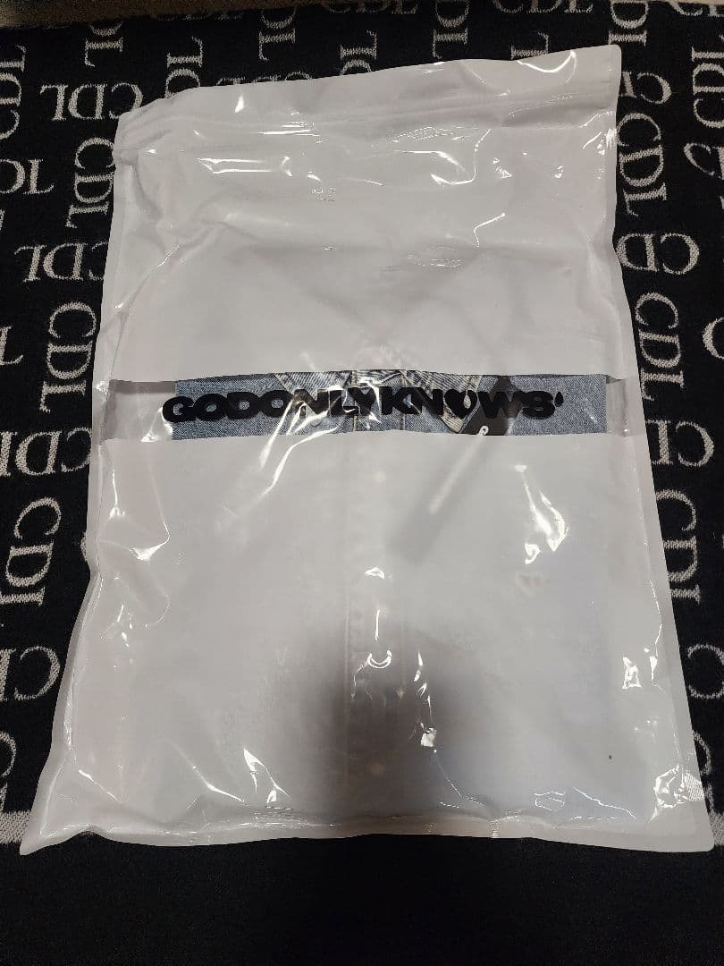 ミュージシャン GOD ONLY KNOWS DENIM SHIRT FADED INDIGO