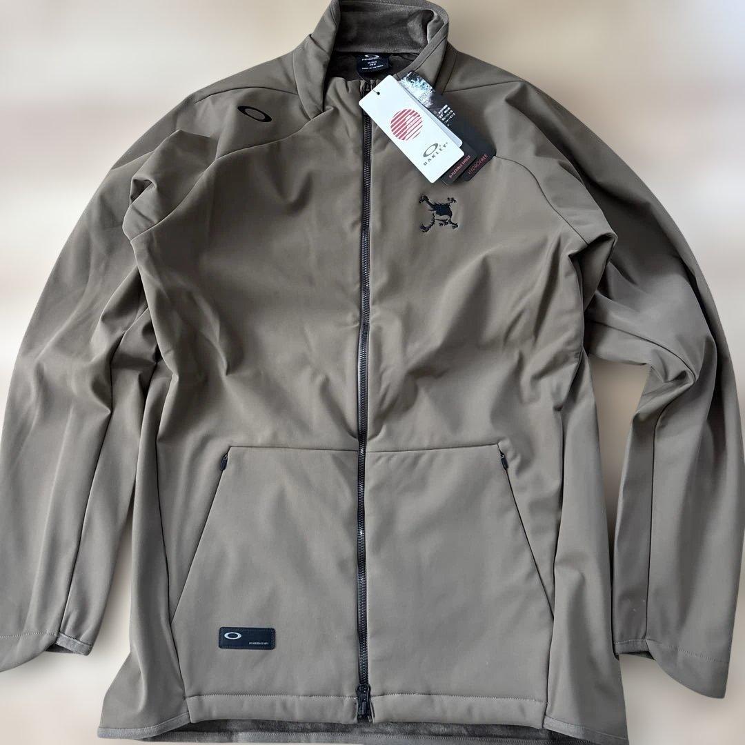 新品　オークリー　メンズ　撥水　保温　ストレッチ　ジャケット　ゴルフ　M