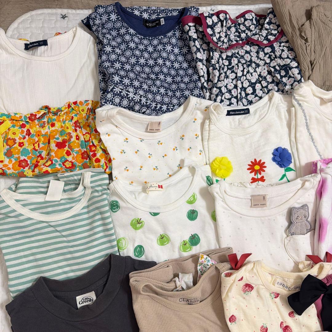 ひ*様 子供服　女の子服　春夏　まとめ売り　100センチ　53点セット