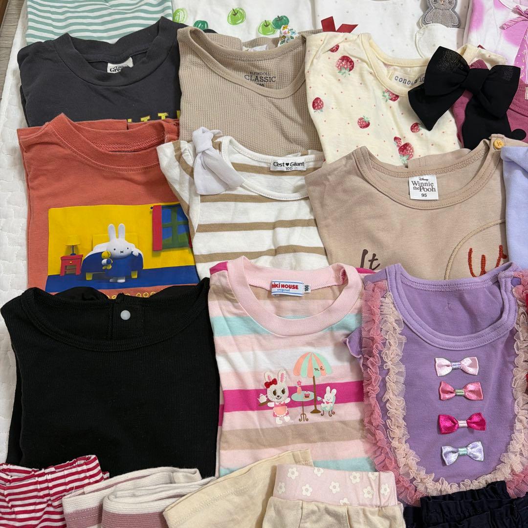 ひ*様 子供服　女の子服　春夏　まとめ売り　100センチ　53点セット