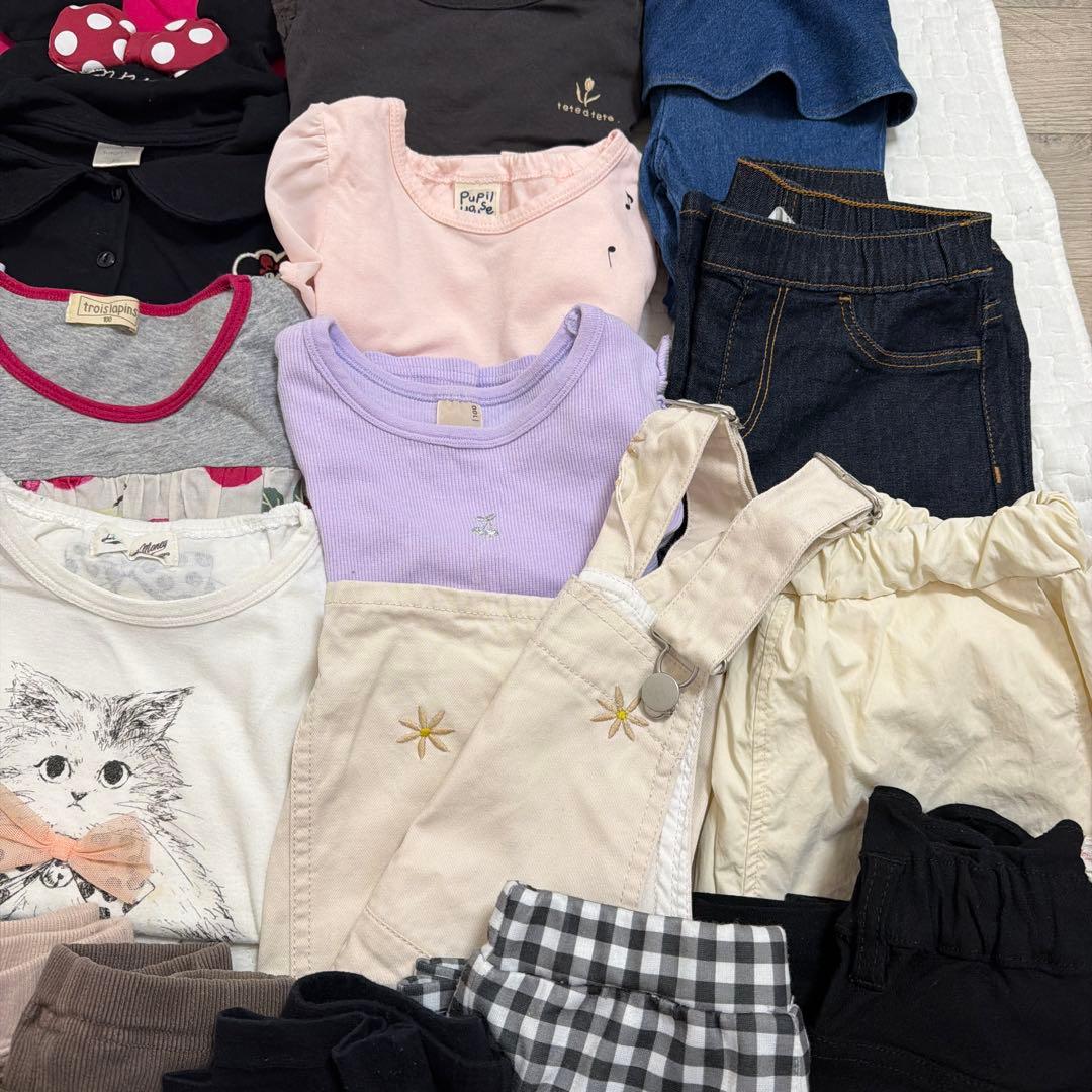 ひ*様 子供服　女の子服　春夏　まとめ売り　100センチ　53点セット