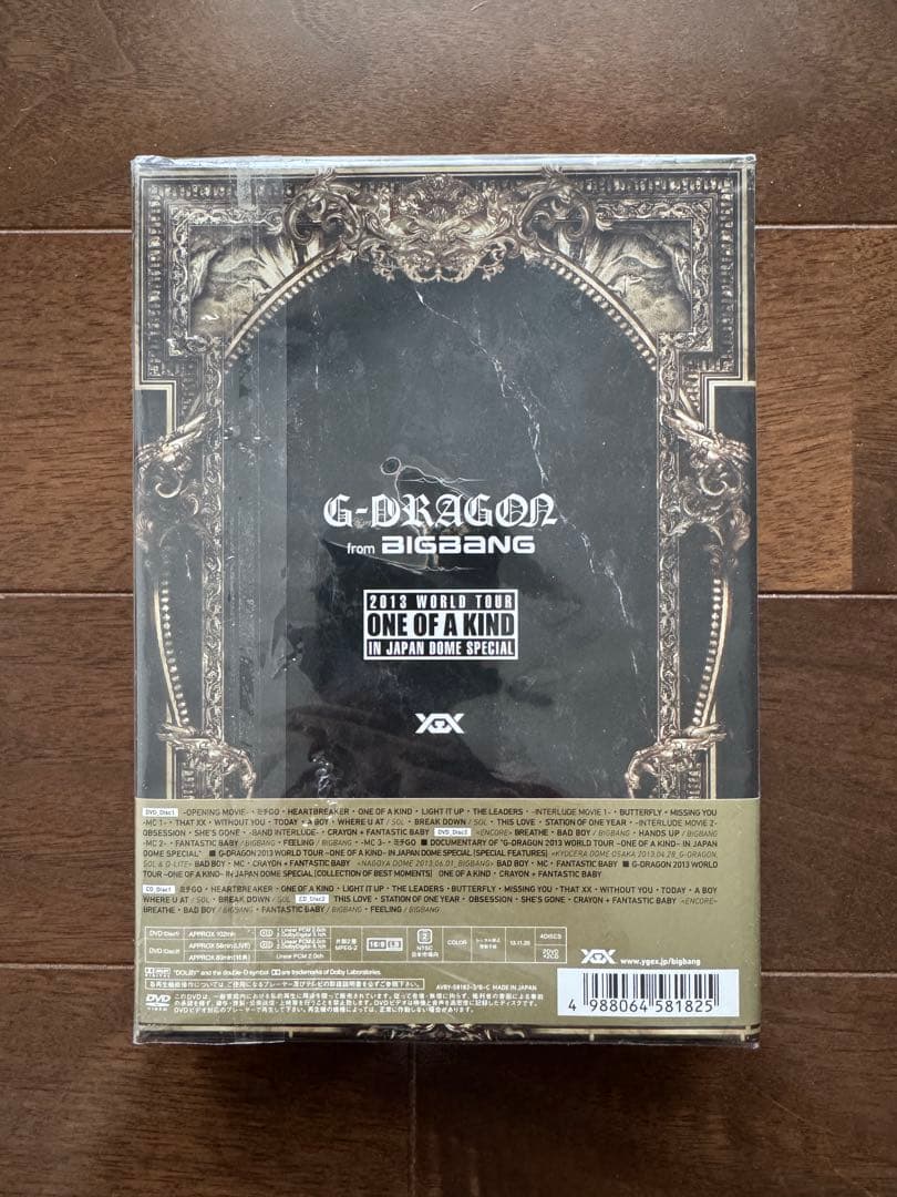 新品未使用未開封！G-DRAGON ONE OF A KIND初回限定盤
