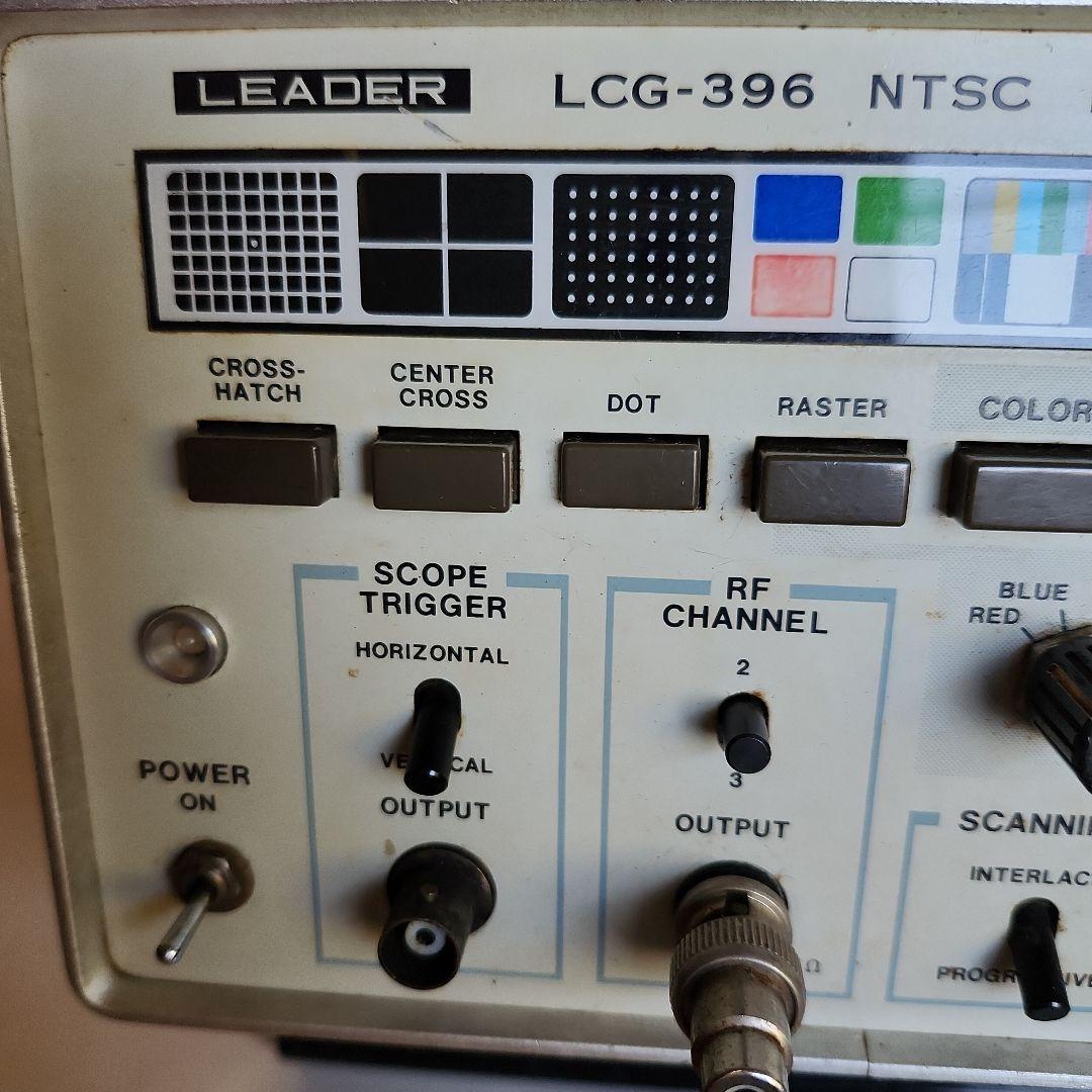 LEADER LCG-396 NTSC パターンジェネレーター