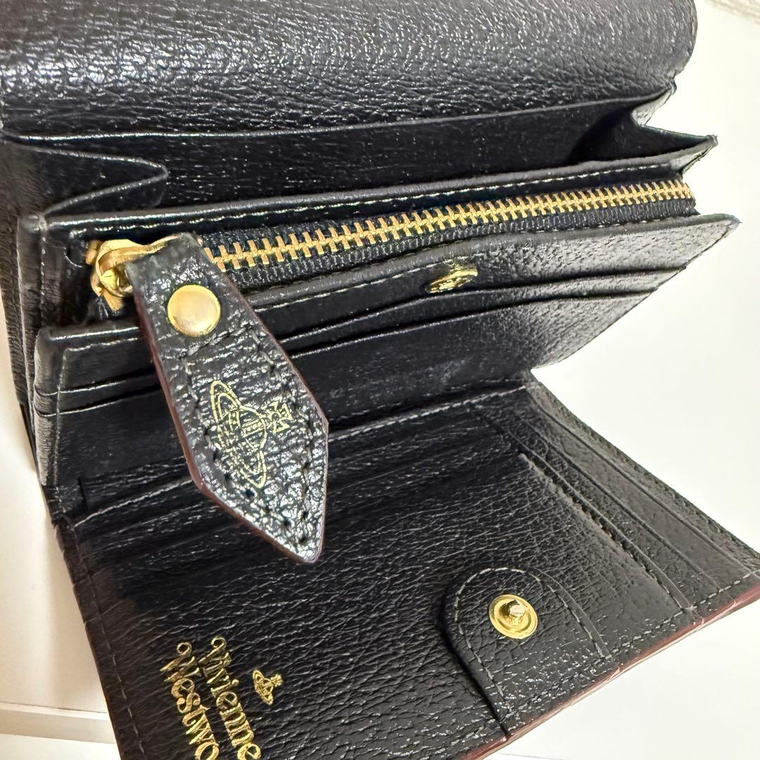 Vivienne Westwood ブラック 二つ折り 三つ折り 財布 箱あり