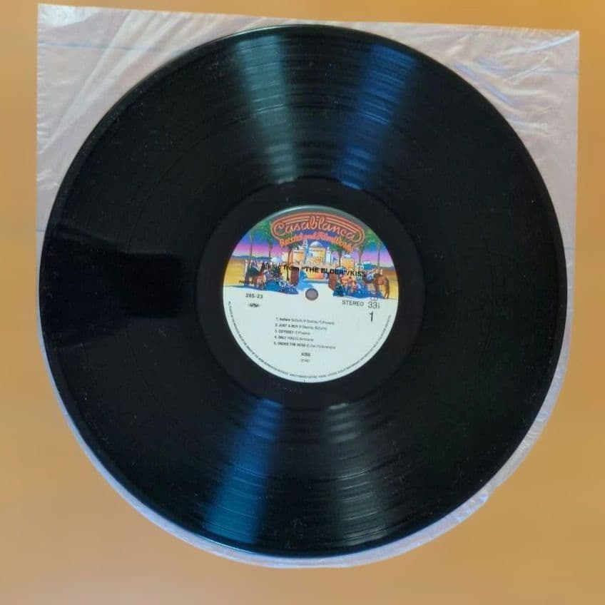 【ステッカー付き】キッス／魔界大決戦(THE ELDER)　レコード