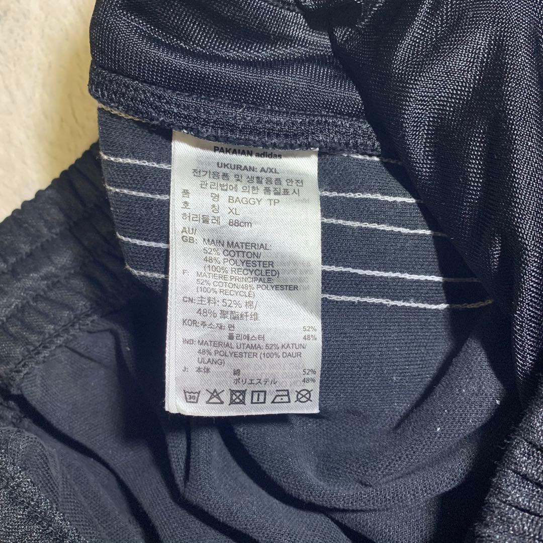 adidas バギーフィットファイヤーバードトラックパンツ ブラック XL