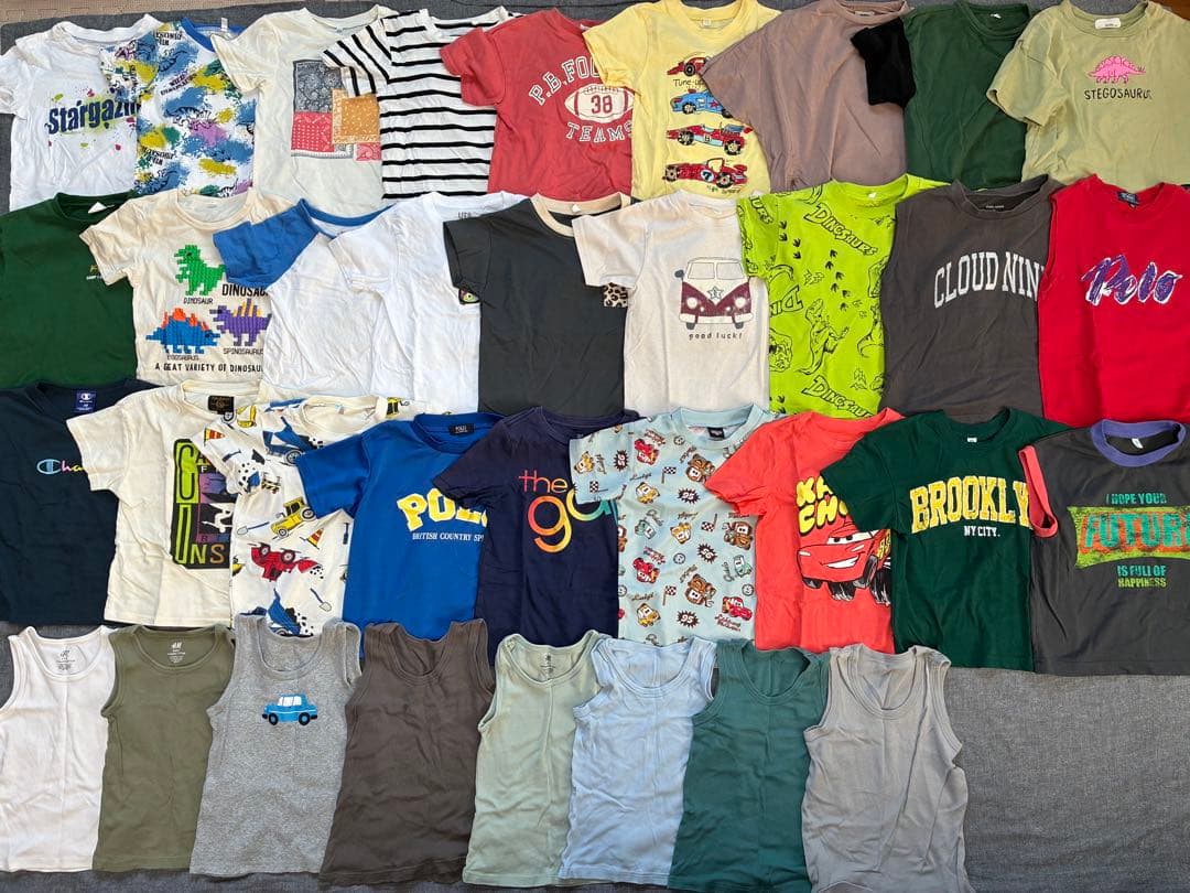 【いとっちゅう】男の子 大量 まとめ売り トップス Tシャツパジャマ
