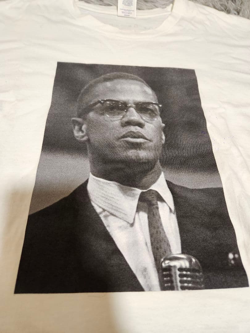 ヒ*シ様 Supreme Malcolm X Tee 22SS L