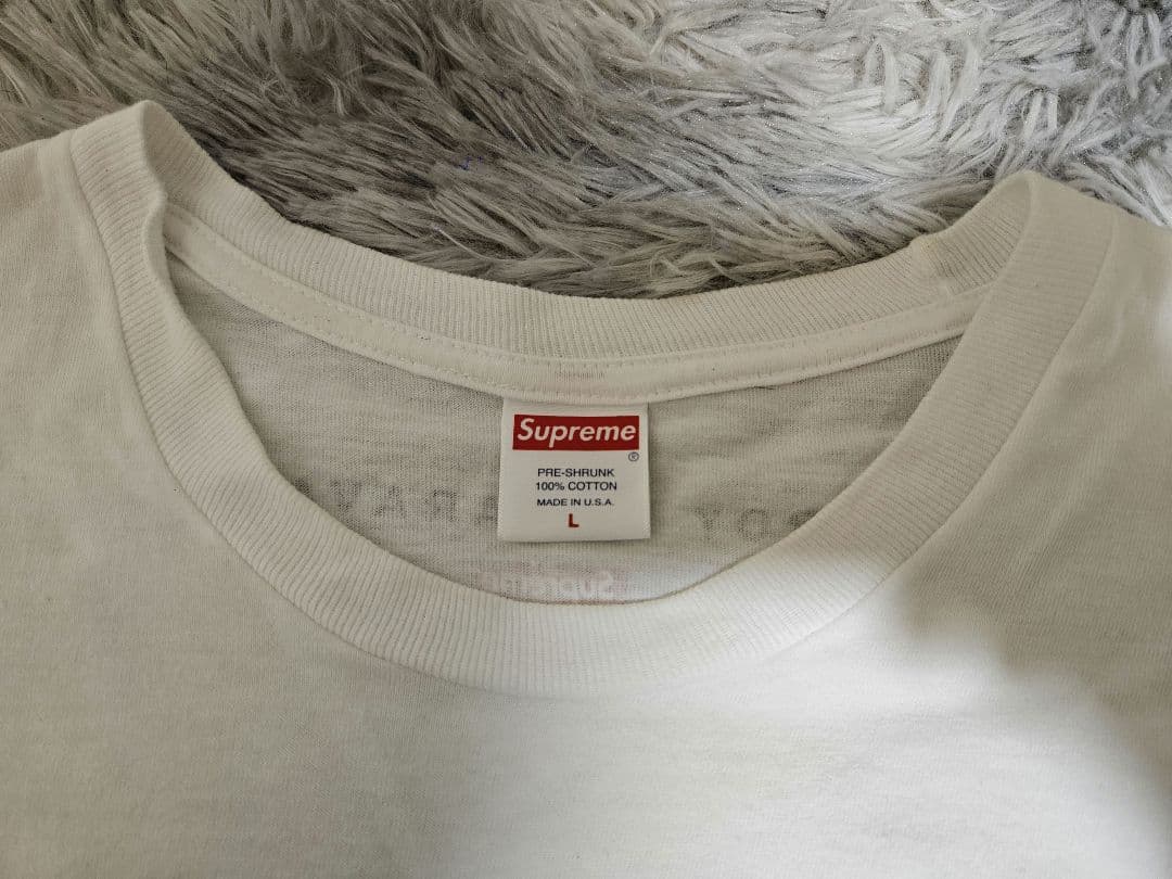 ヒ*シ様 Supreme Malcolm X Tee 22SS L