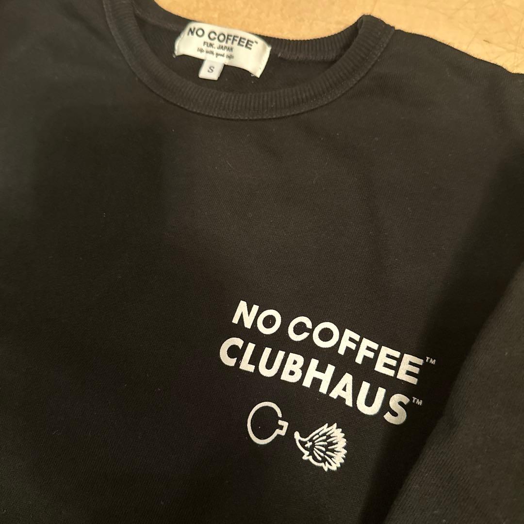 ★☆希少レアNO COFFEE × CLUBHAUS スウェットクラブハウス★☆