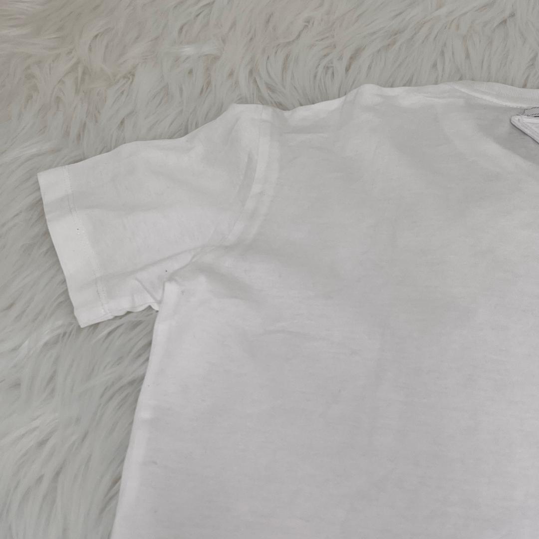 美品✨プラダ　PRADA 　コットンＴシャツ　ホワイト