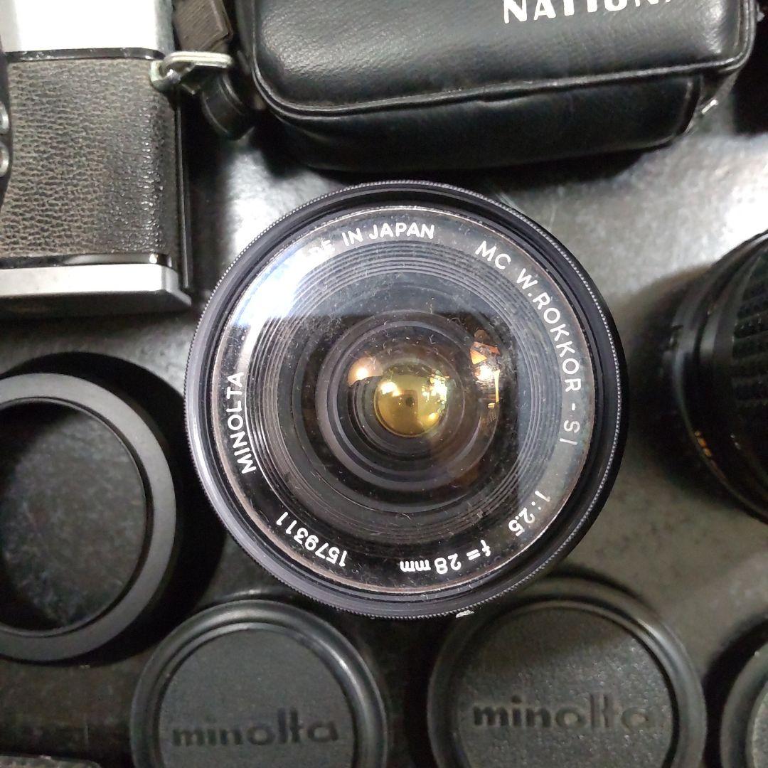 ジャンク　Minolta SR-T 101 フィルムカメラセット