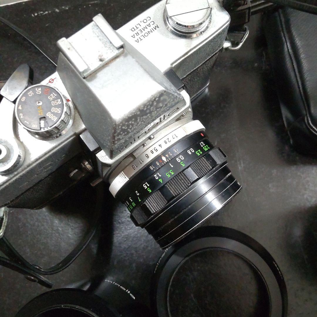 ジャンク　Minolta SR-T 101 フィルムカメラセット
