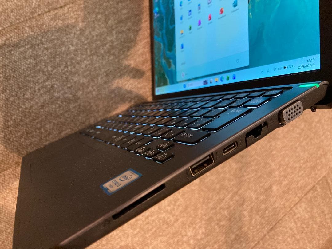 VAIO 軽量ノートi5 windows11 MS.Office2021