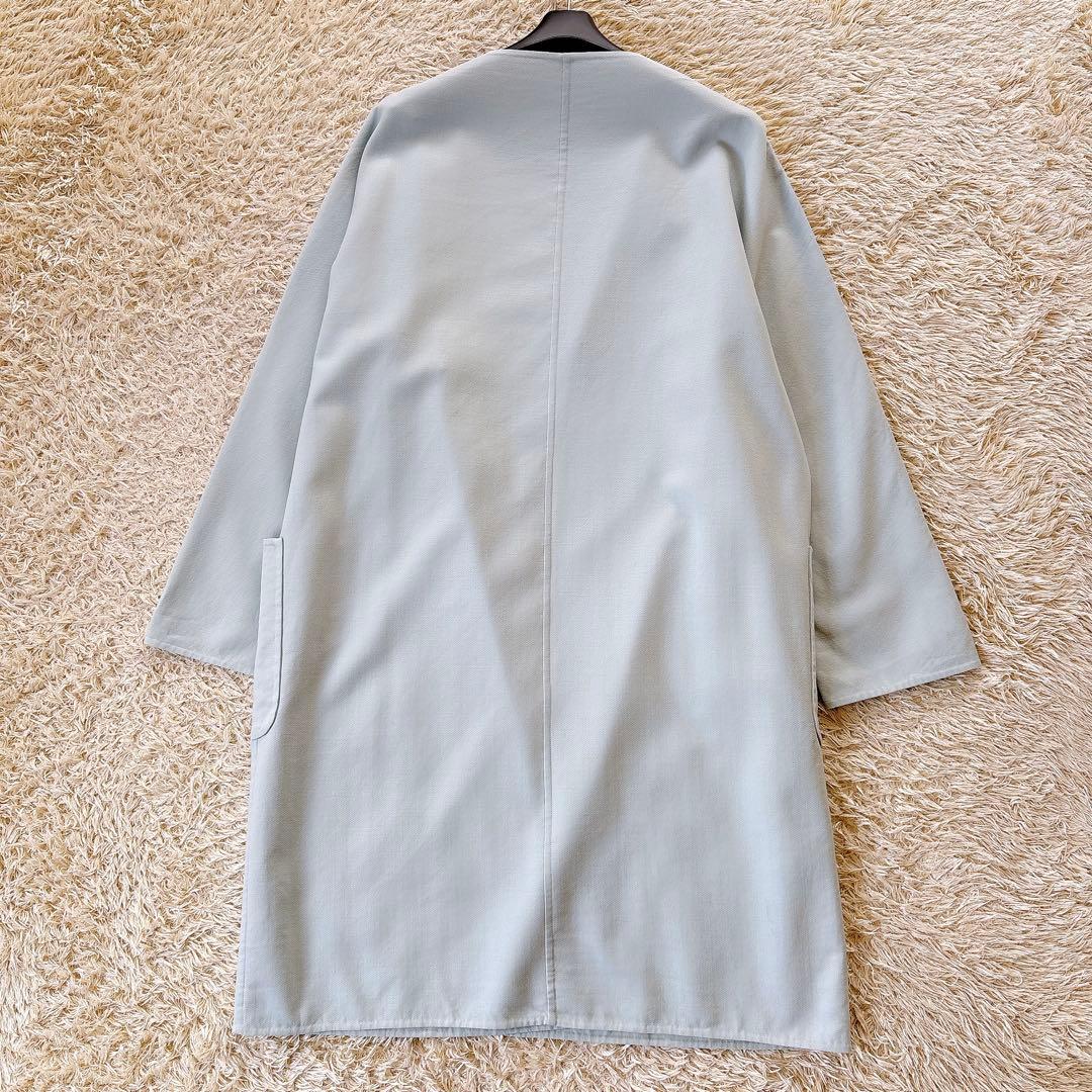 美品✨現行 定価19万 FOXEY 42666 コート GRAZベビーブルー40