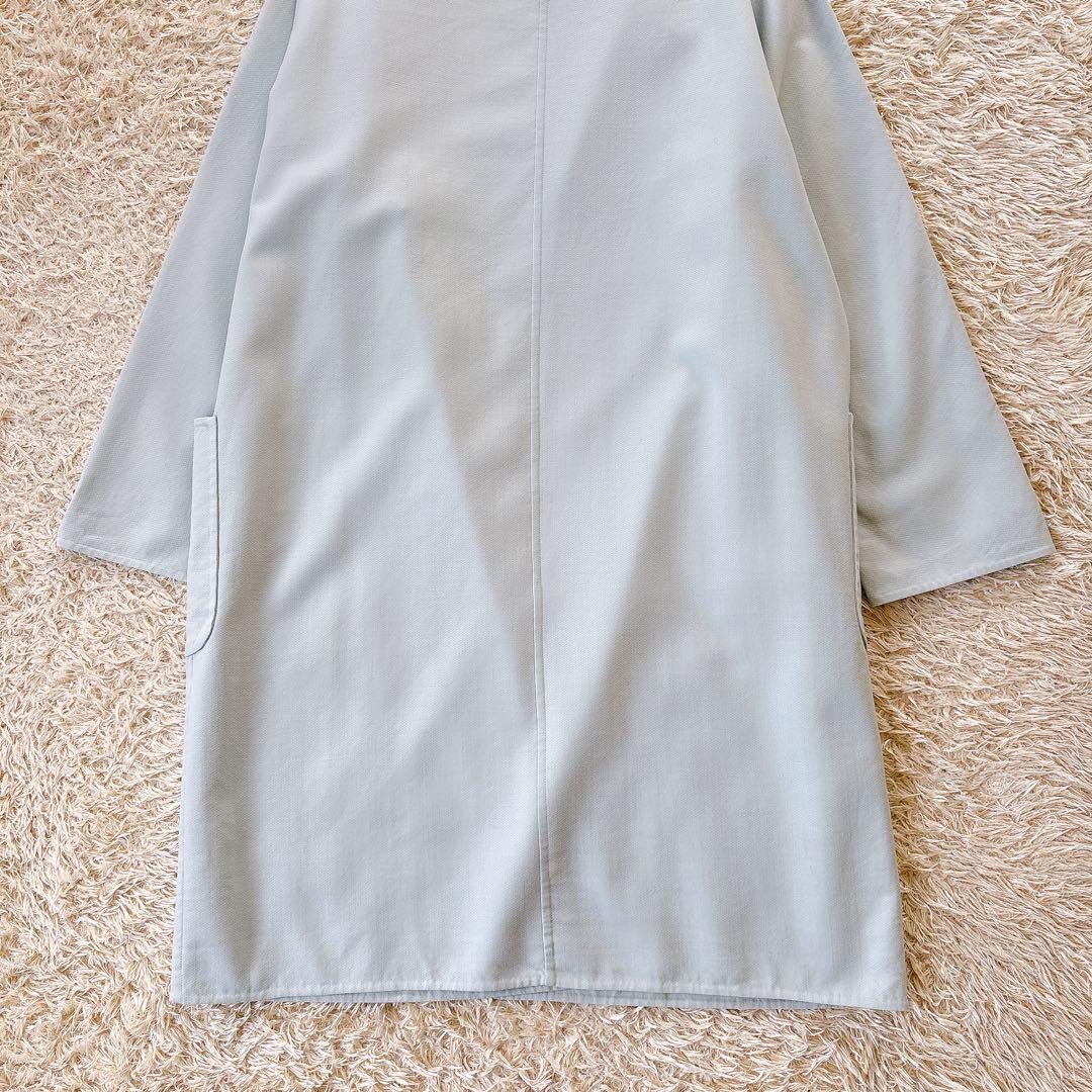 美品✨現行 定価19万 FOXEY 42666 コート GRAZベビーブルー40