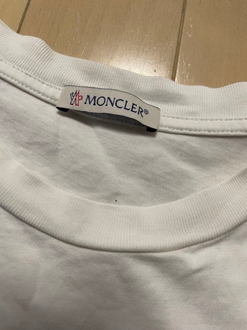 モンクレール14A白Ｔシャツ