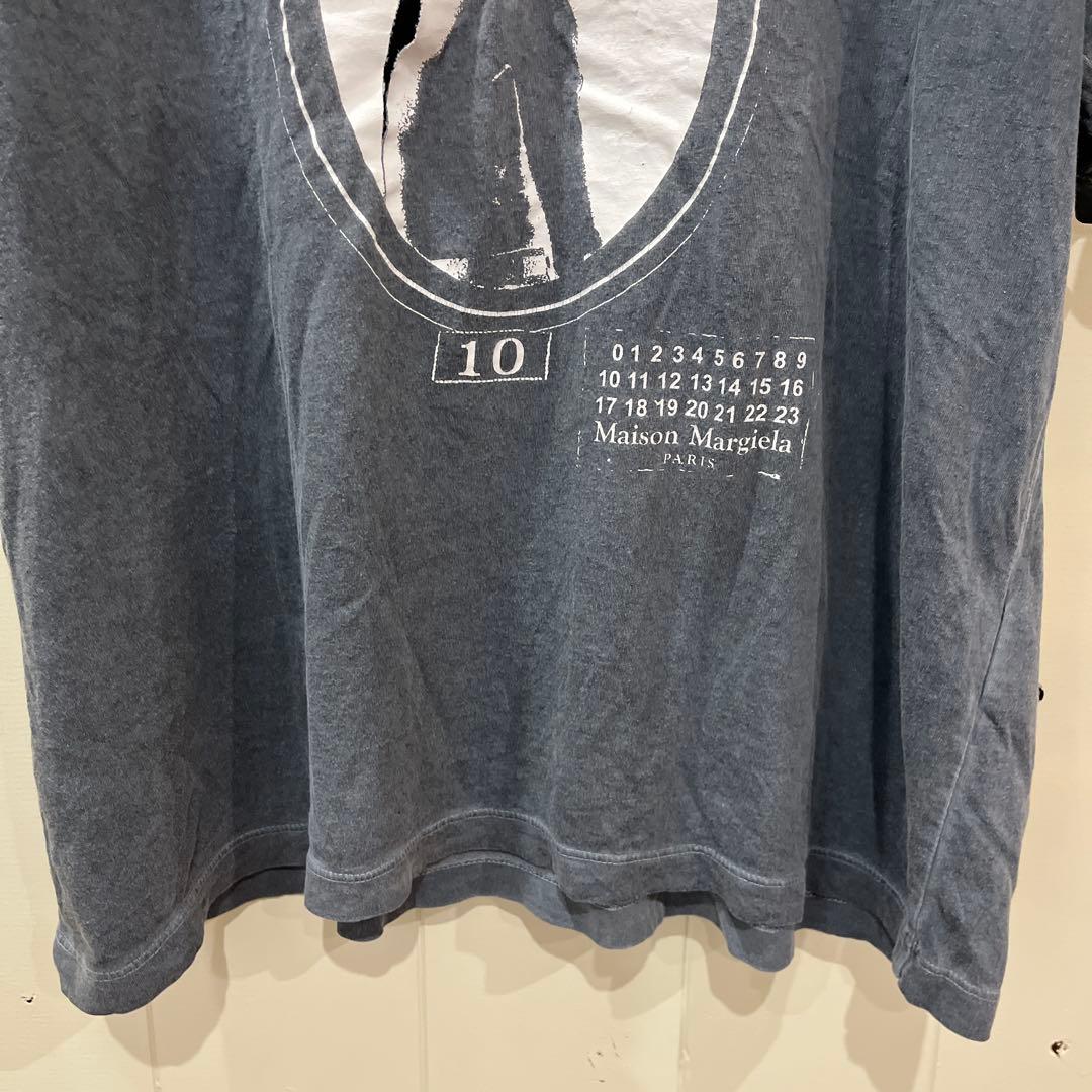 メゾンマルジェラ 21SS CAMEO Tシャツ メンズ 46 グレー トップス