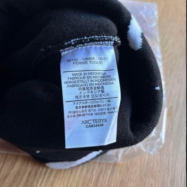 【アークテリクス】【新品】【オシャレ】ARC'TERYX ビーニー ニッ