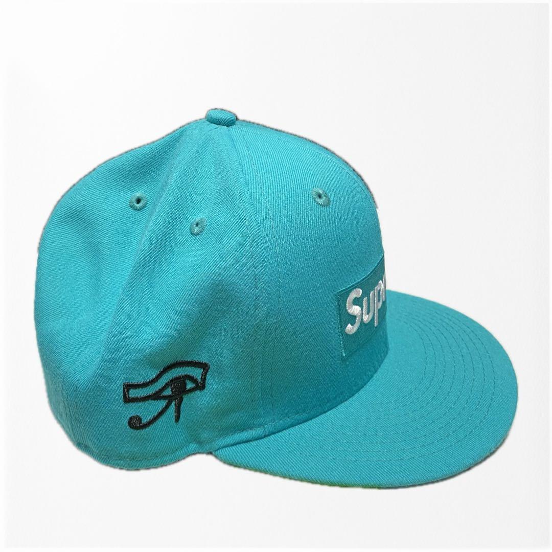 Supreme NEW ERA Box Logo Mesh Cap ホルスアイ