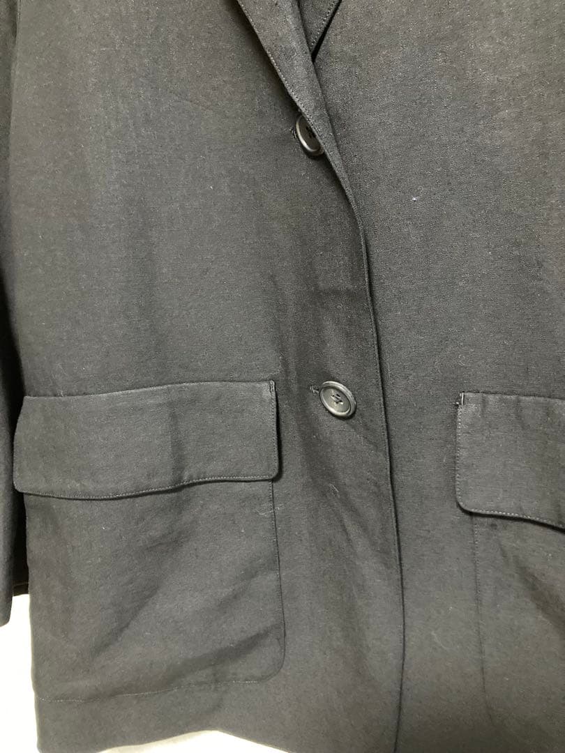 最終値下げ◾️2025SS/1回着用/マーガレットハウエル のリネンJK(黒)2