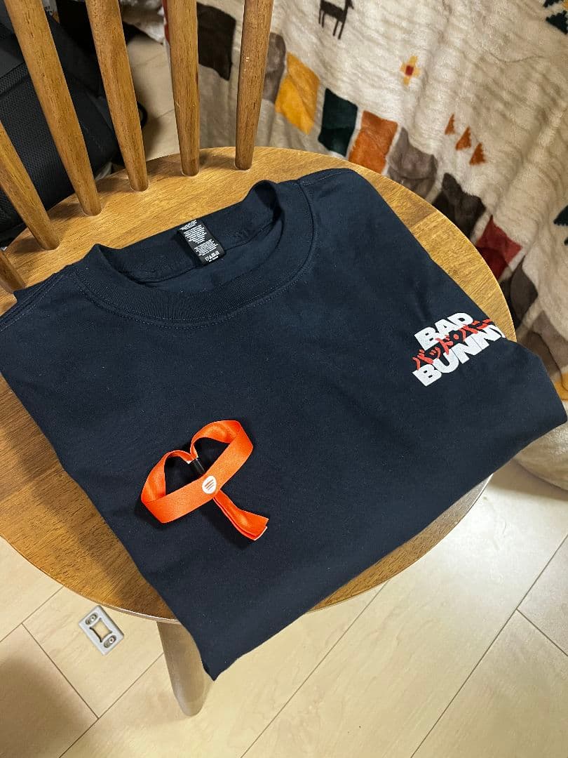 BAD BUNNY Tシャツ ビリオンズクラブXL Spotifyストラップ付き