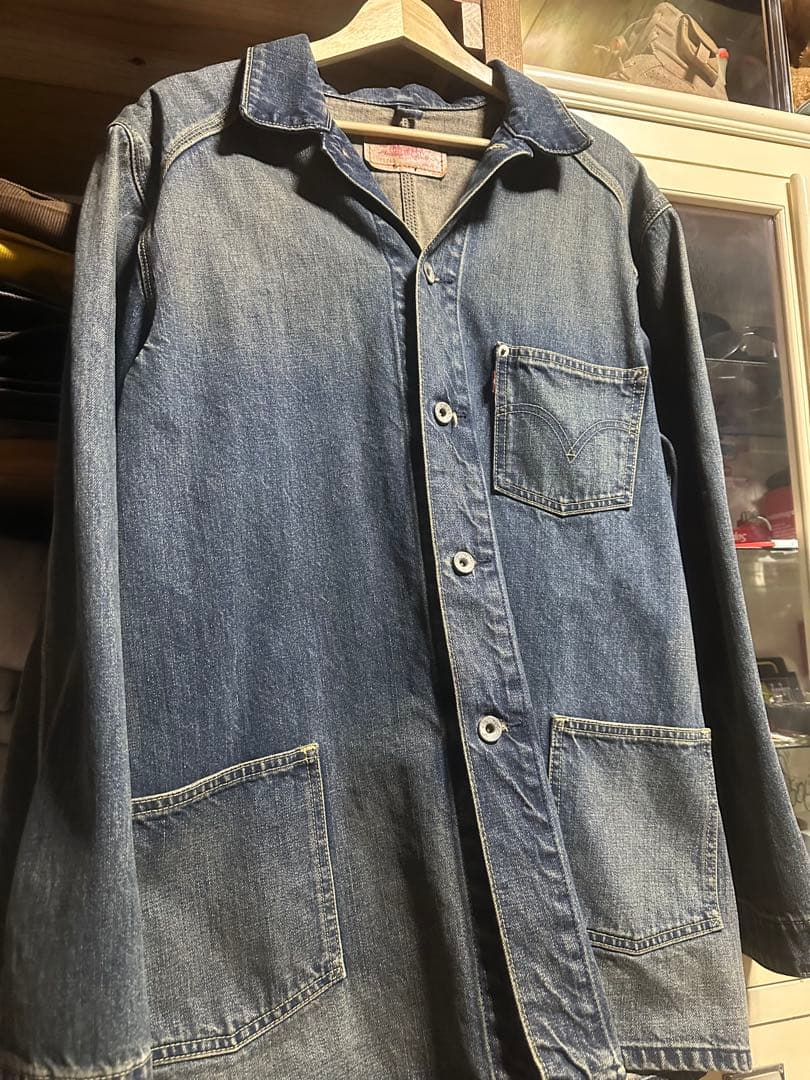 Levi's デニムカバーオール　L