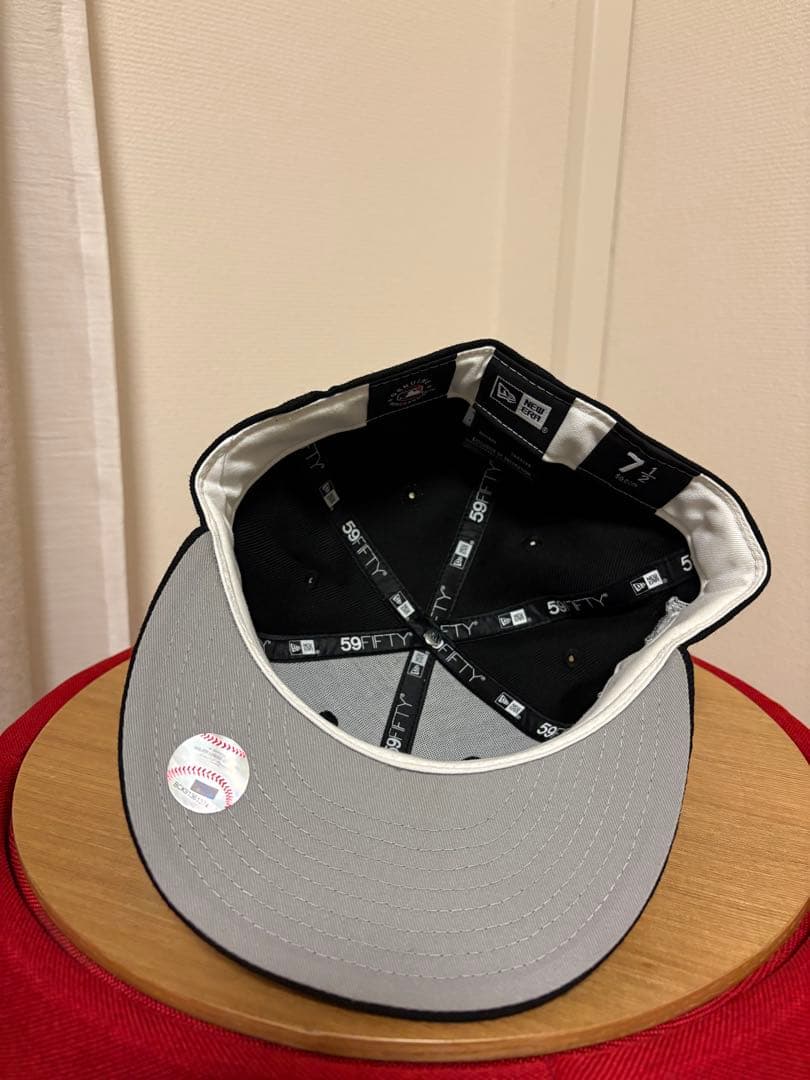 CAPMANIA デトロイトタイガース59FIFTY ブラック キャップ1/2
