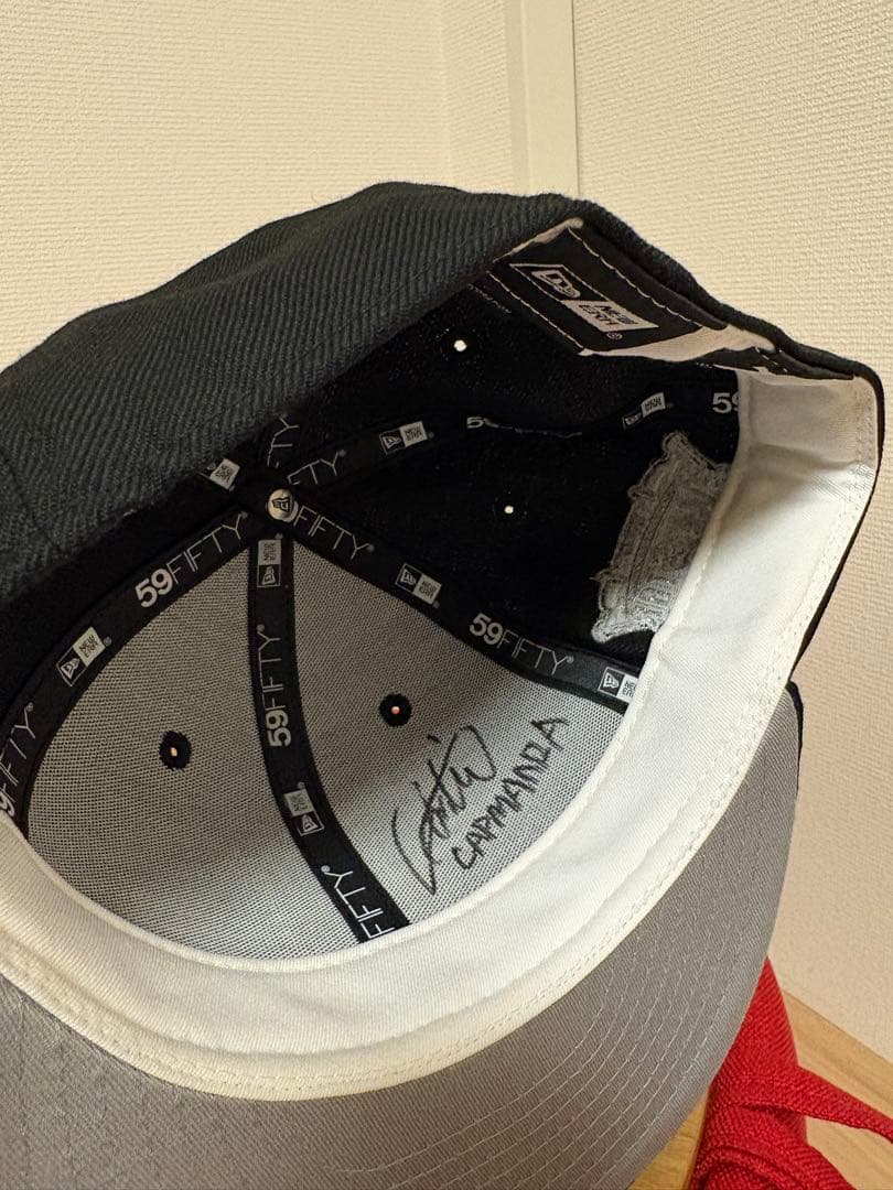 CAPMANIA デトロイトタイガース59FIFTY ブラック キャップ1/2