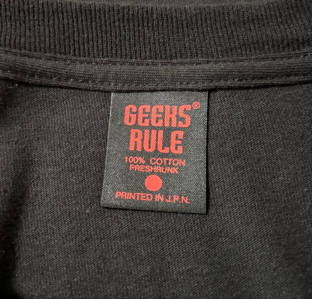 GHOST IN THE SHELL GEEKS RULE 攻殻機動隊 Tシャツ