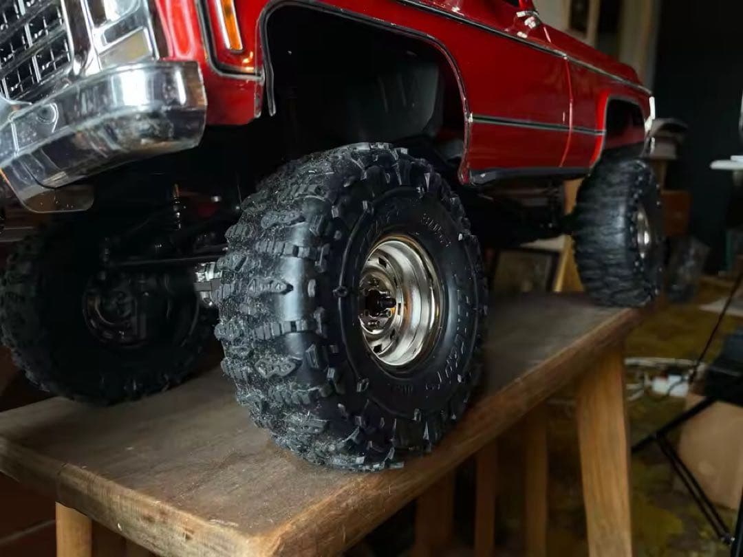 アキシャル　トラクサス等　1.9インチタイヤホイール　深リム　ディープリム