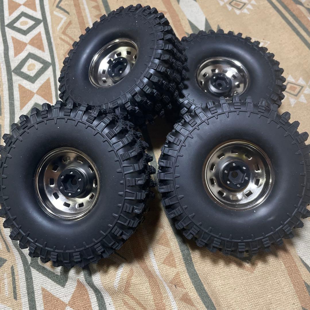 アキシャル　トラクサス等　1.9インチタイヤホイール　深リム　ディープリム