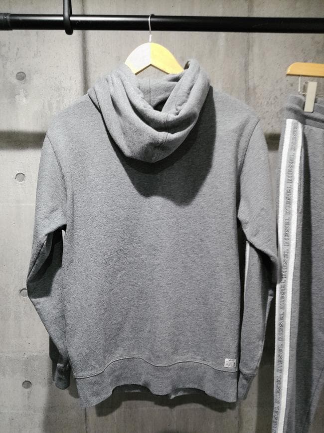 DIESEL ディーゼル サイドロゴ スウェット セットアップ S 上下セット