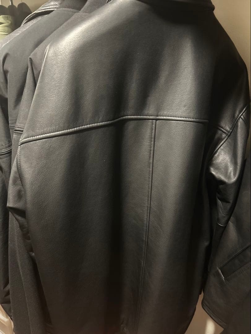 ジャケット・アウター OVY Waterproof Calf Leather Car Coat ovy