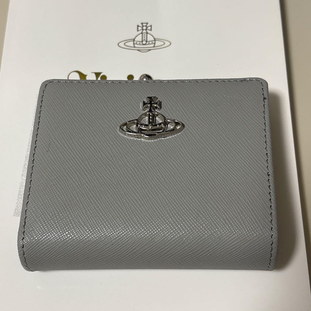 【新品・未使用品】Vivienne Westwood 二つ折り財布 グレー