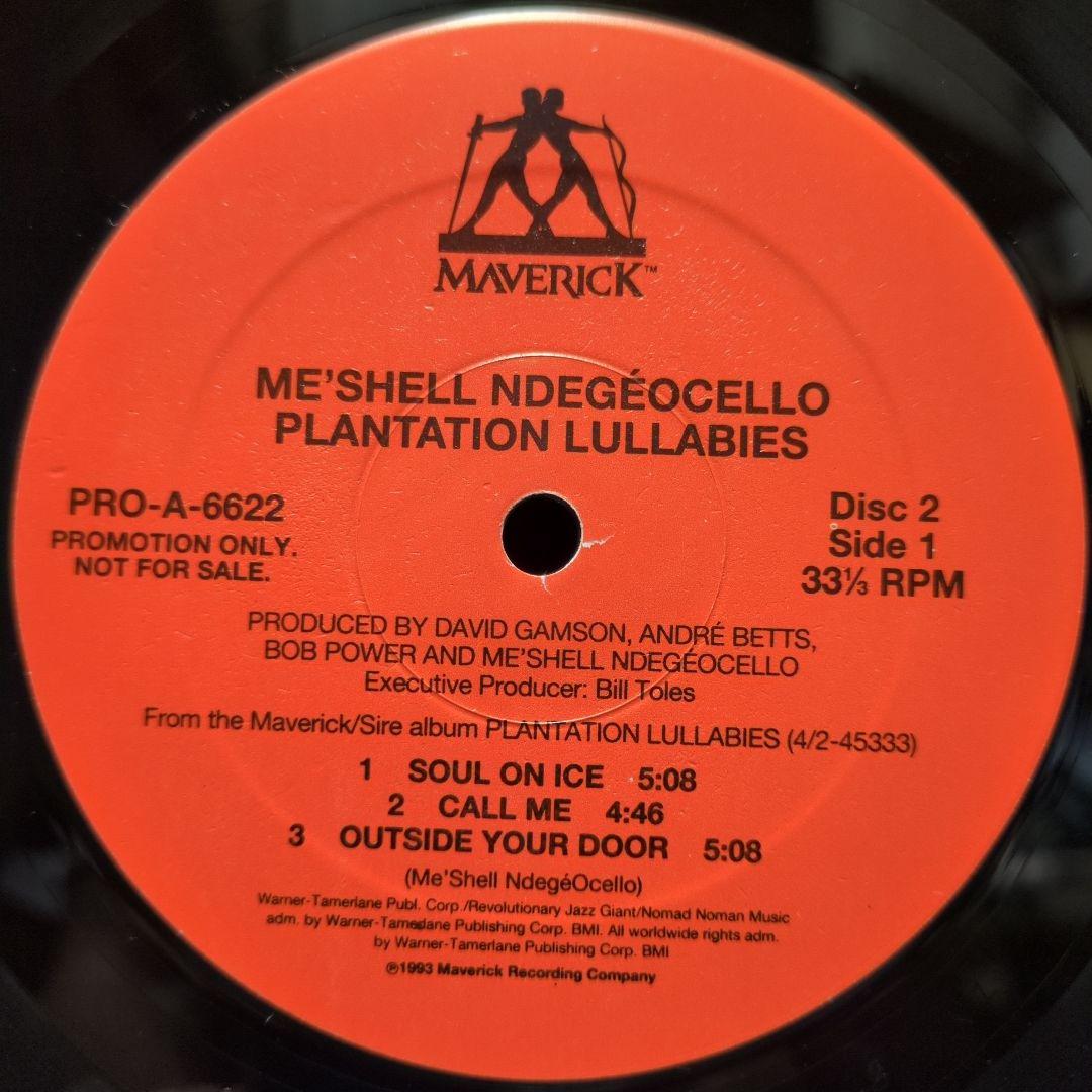 洋楽 Me'Shell NdegeOcello/PLANTATION LULLABIE