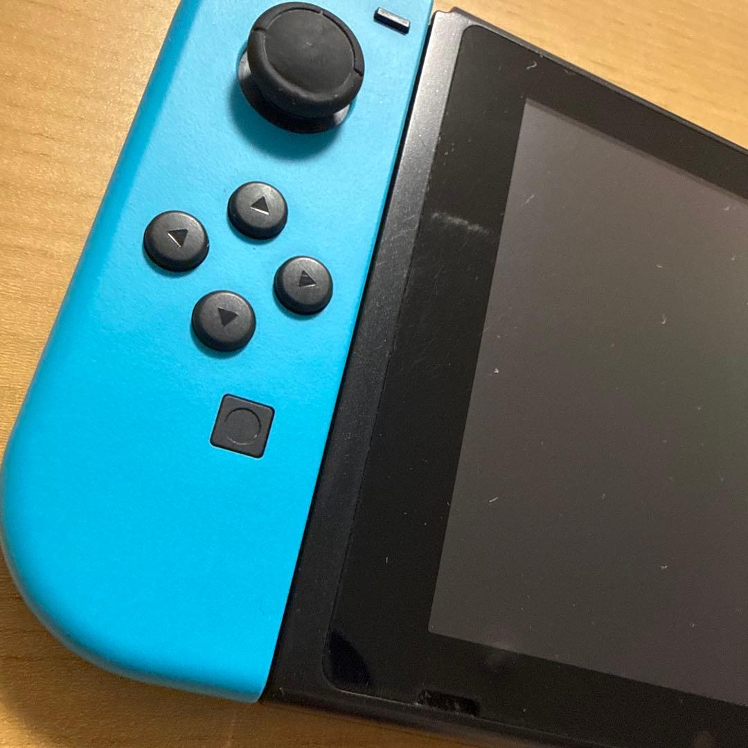 Nintendo Switch 青/赤 本体とジョイコン　付属品
