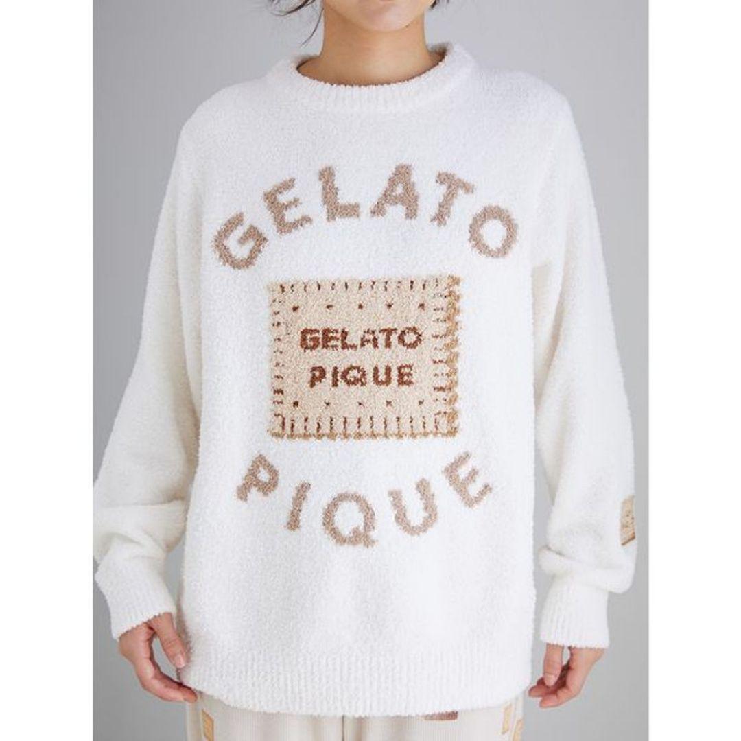 gelato pique パウダービスケットジャガードプルオーバー （CRM）
